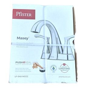 Pfister Masey Polished Chrome Bathroom Sink Faucet NEW IN BOX